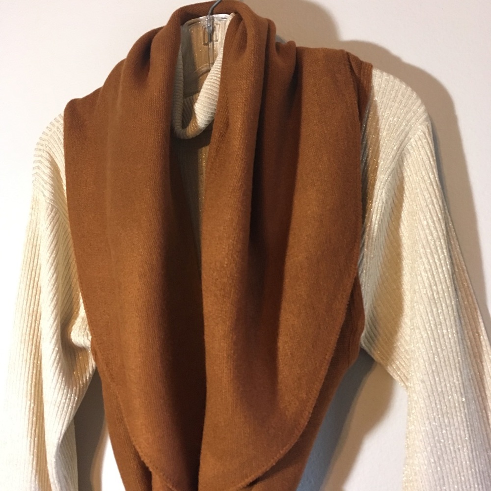 NWT Oversized Sweater Cardigan Vest Loose Slouchy - Picture 5 of 9